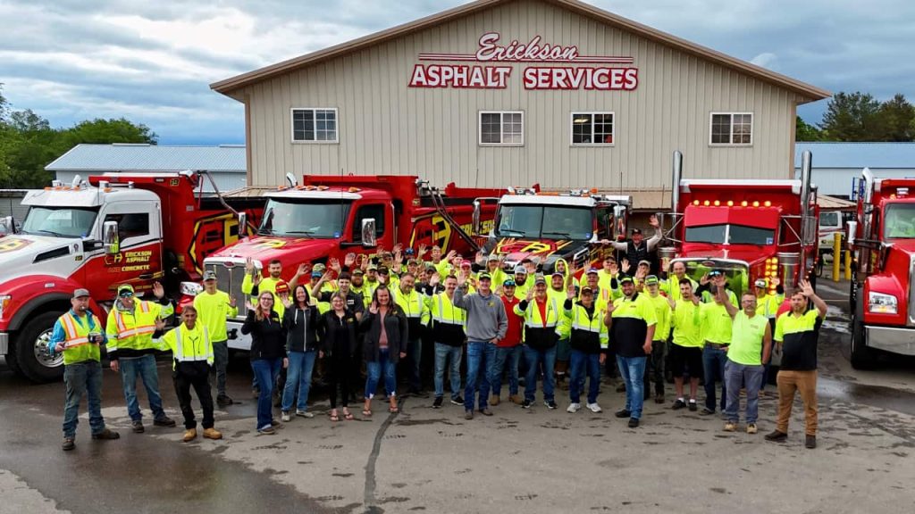 Team photo of Erickson Asphalt