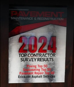 Pavement Maintenance & Reconstruction Award 2024