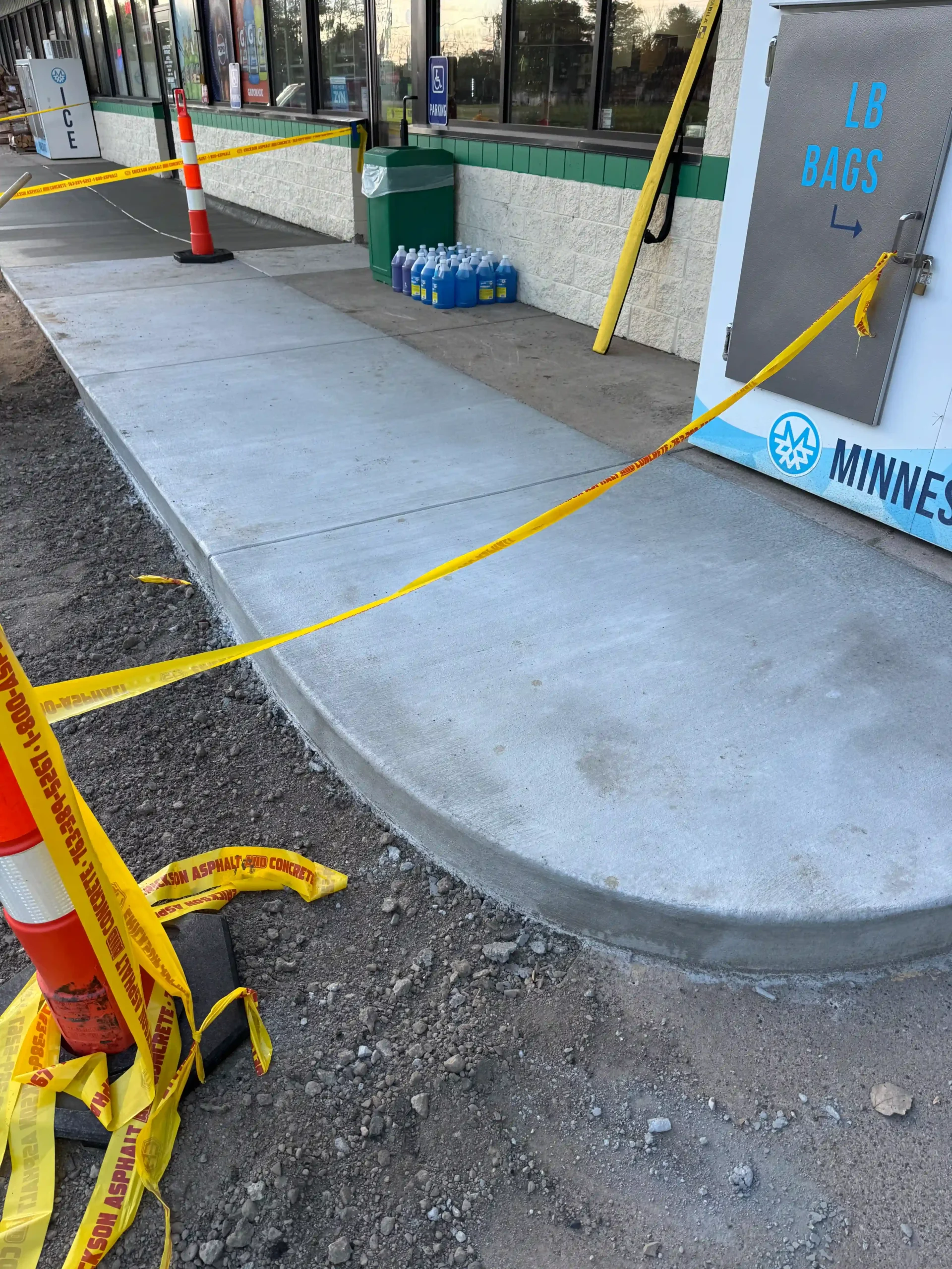 Forest Lake Concrete Sidewalk