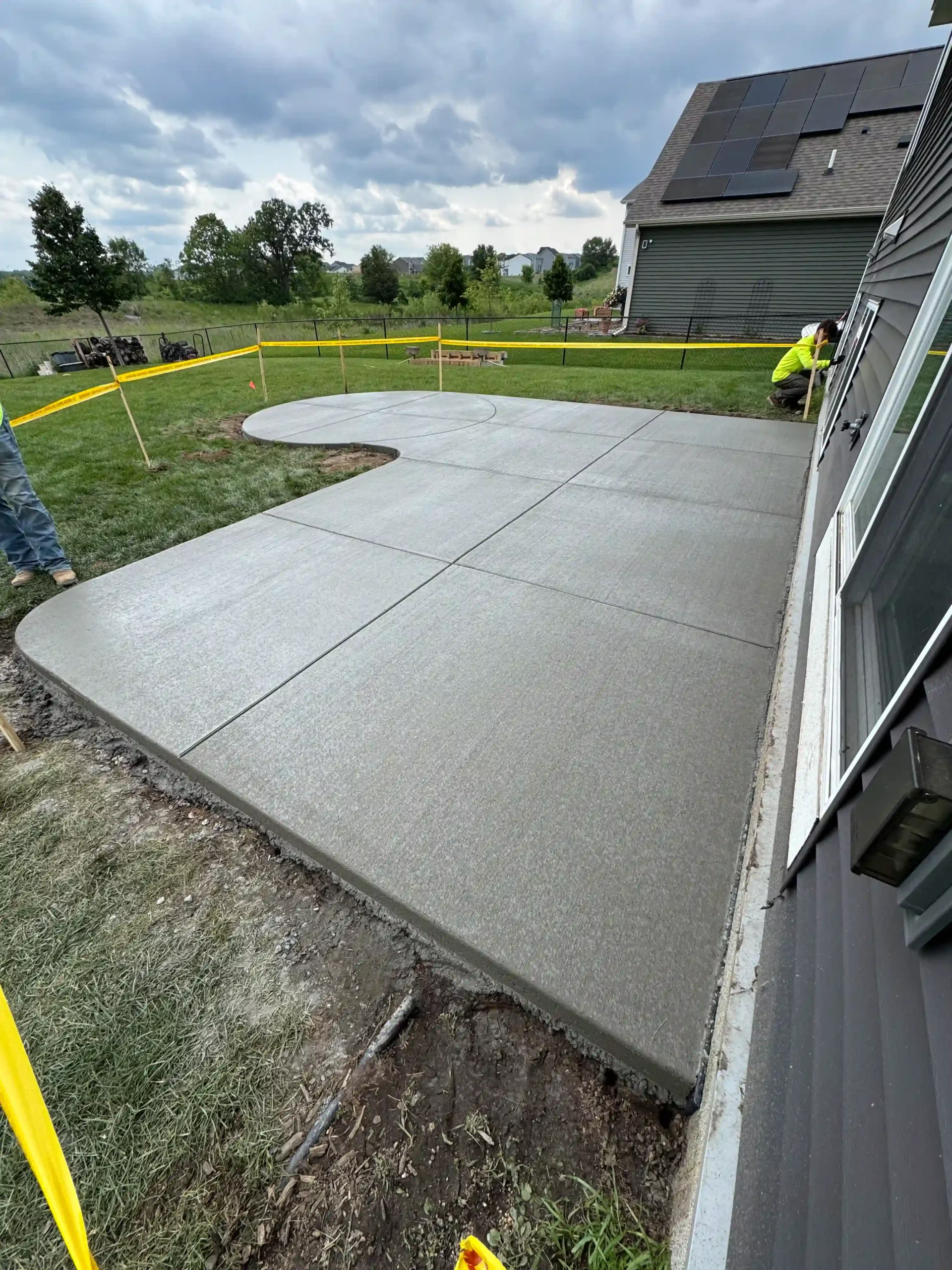 Otsego Concrete Patio