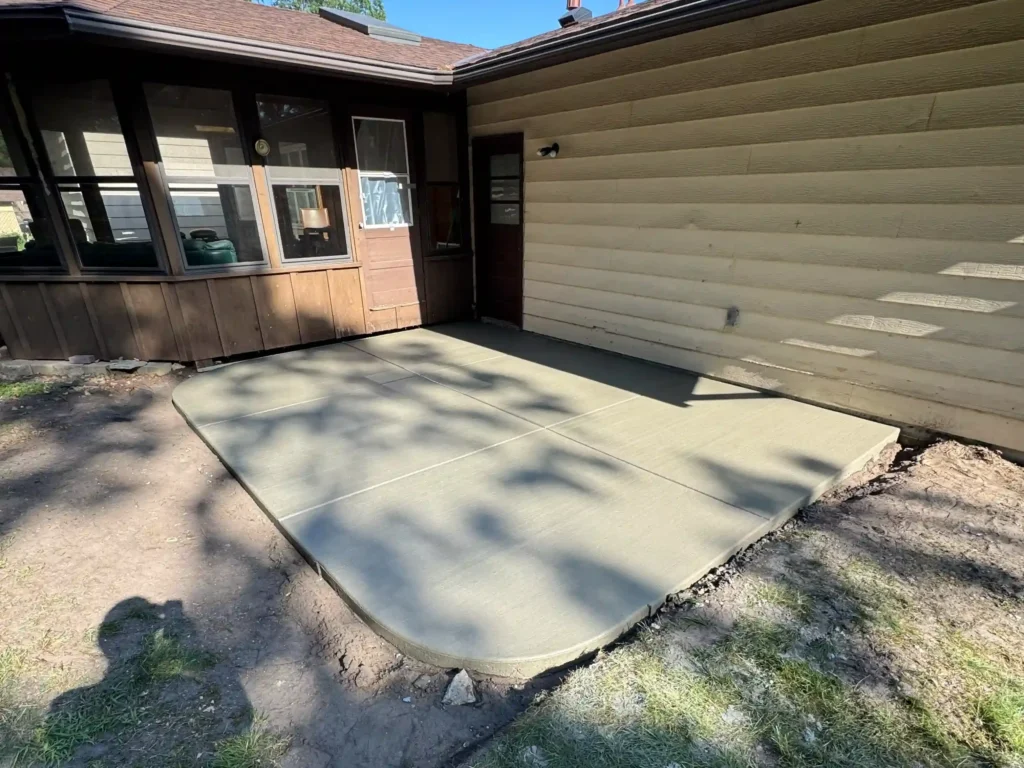 Shoreview Concrete Patio