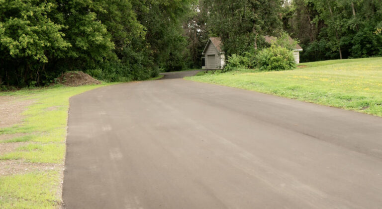 New entry way into Church parking lot