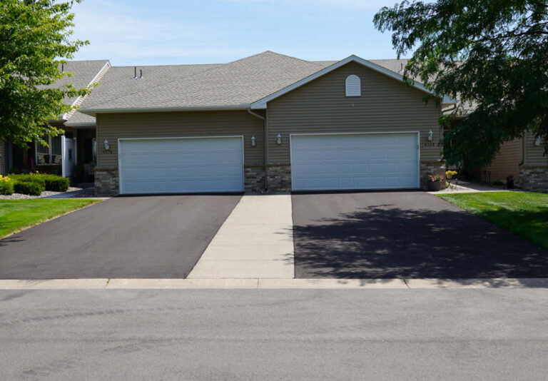 Image of replaced driveway in HOA
