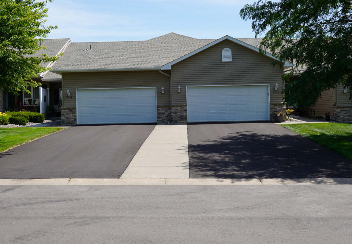 Image of replaced driveway in HOA