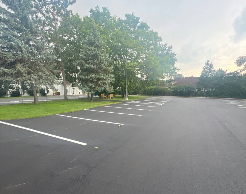 Union Congregational Church new parking lot