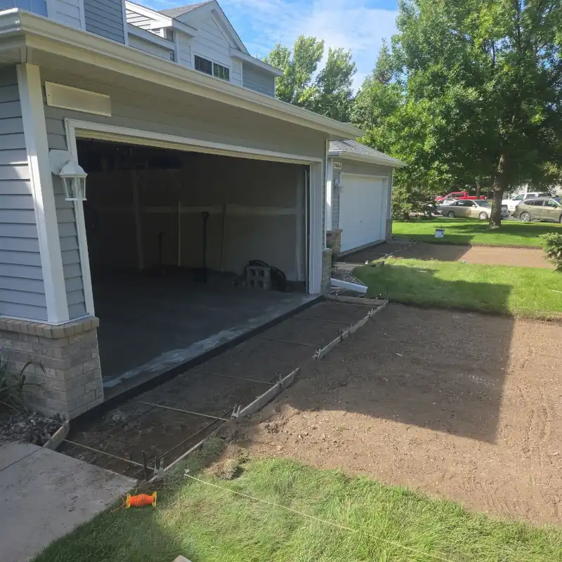 Asphalt driveway prep