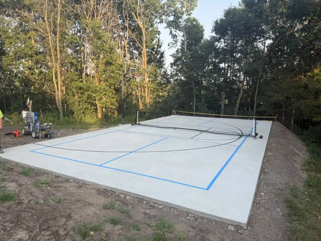 pickleball sports court installation